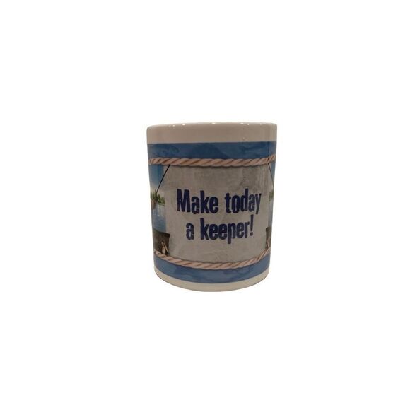 Leanin' Tree Ceramic 12oz Coffee Mug Make today a keeper! - Picture 5 of 13